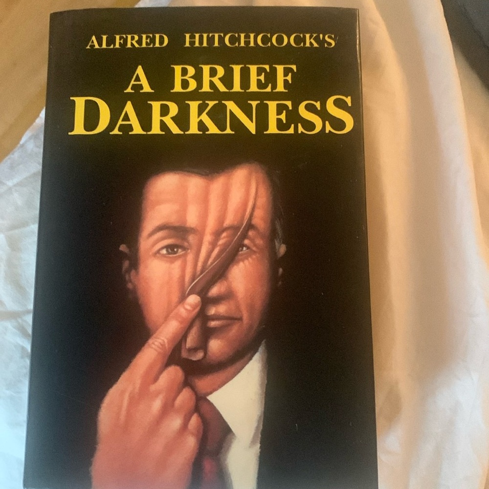 Alfred Hitchcocks A Brief Darkness hardcover book 1988